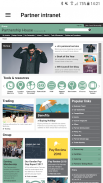 Partner intranet app screenshot 2