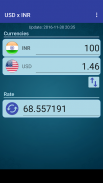 US Dollar to Indian Rupee screenshot 2