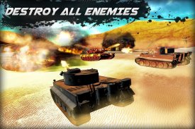 batalla de tanques en 3D Ejér screenshot 0