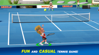 Mini Tennis: Perfect Smash screenshot 8