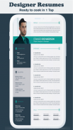 Resume Builder - CV Maker screenshot 2