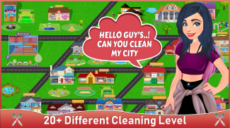 Home Cleaning and Decoration in My City: Help Her screenshot 0