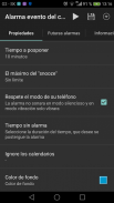 Alarma evento del calendario screenshot 3