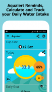 Aqualert: Water for Google Fit screenshot 0