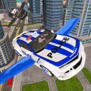 Drive Real Police Flying Car Icon