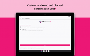 SPIN Safe Browser screenshot 0