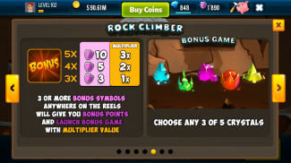 Rock Climber Free Casino Slot screenshot 7