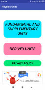 Physics Units screenshot 1