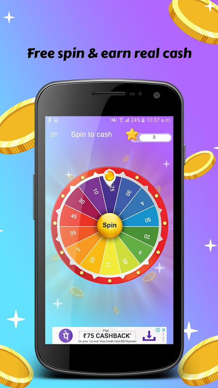 Spin For Cash Tap The Wheel Spinner Wi!   n It 5 1 Download Apk For - 