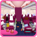 avion nettoyage jeux de filles