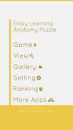E. Learning Anatomy puzzle screenshot 1