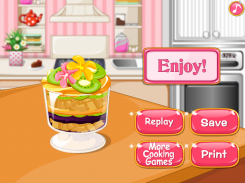 Cooking Cake Ice Cream Spiel screenshot 0