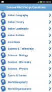 General Knowledge Quiz-GK 2016 screenshot 1