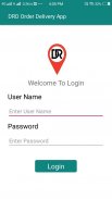 DRD Order Delivery App screenshot 1