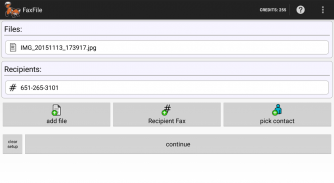 FaxFile - Send Fax from phone screenshot 6