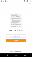 PDF Form 4506 T for IRS: Sign Tax Digital eForm screenshot 4