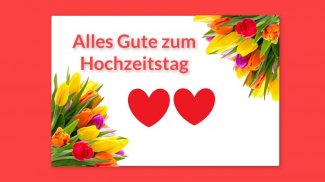 Grüße Alles Gute zum Hochzeitstag screenshot 1