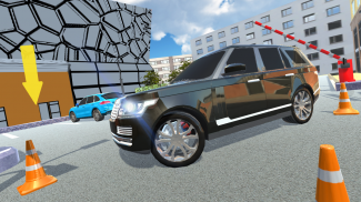 Luxus SUV Parkplatz screenshot 1