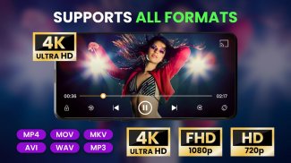 Video Player HD : Music Player screenshot 2