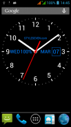 Analog Clock Live Wallpaper-7 screenshot 1