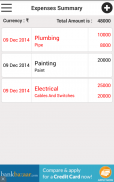 Construction Expense Manager screenshot 2