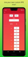 Liftin - RPE Calculator and Powerlifting Tracker screenshot 2