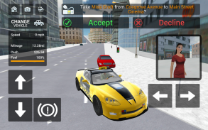 City Taxi Cab Driving Simulator screenshot 1