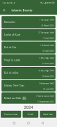 Hijri calendar (Islamic Date) screenshot 2