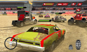 Real Car Demolition Derby Race screenshot 2