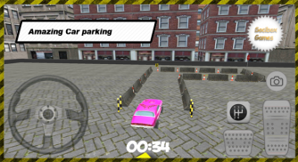Süper Pembe Araba Oyunu screenshot 2