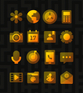 Himawari Yellow - Icon Pack screenshot 1