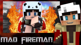 Firefighter Craft - Mad Fireman screenshot 0