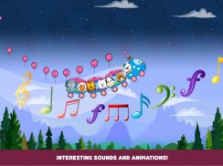 قطار الطيران الذكي - لعبة للأطفال والاطفال screenshot 8
