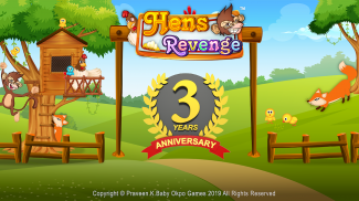 Hens Revenge: Chicken & Monkey screenshot 5
