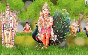 4D Lord Murugan Live Wallpaper screenshot 0