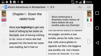 Bilingual book reader screenshot 0