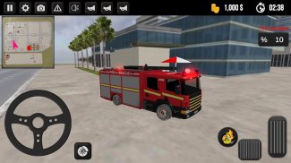 Fire Truck Simulator screenshot 1