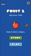 Food Fall - Learn English screenshot 1