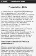 Presentation Skills screenshot 2