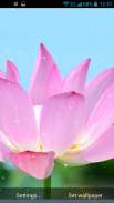 Lotus Live Wallpaper screenshot 3