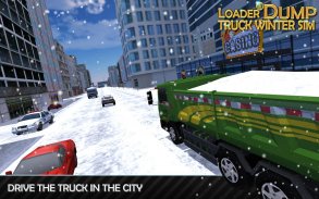 Loader & Dump Truck Winter SIM screenshot 2