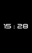 Fullscreen Clock screenshot 0