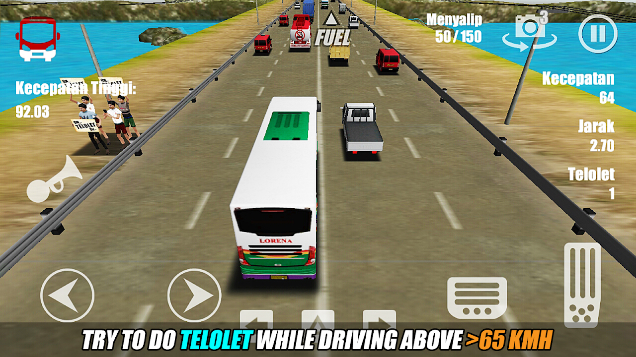 Proton Bus Racing - Telolet Bus Driving Free Download