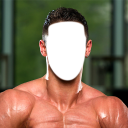 body builder Fotomontage Icon