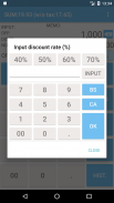 買い物計算機 - 軽減税率/割引/履歴(メモ)に対応 screenshot 3