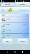 MP3 تحويل Amp3Encoder screenshot 8
