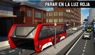 Elevada autobús Simulador 3D: Futuristic Bus 2018 screenshot 16