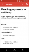 SettleApp - track group expenses & settle up screenshot 12