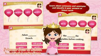 Princess Second Grade Games screenshot 4