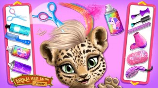 Jungle Animal Hair Salon - Wild Style Makeovers screenshot 2